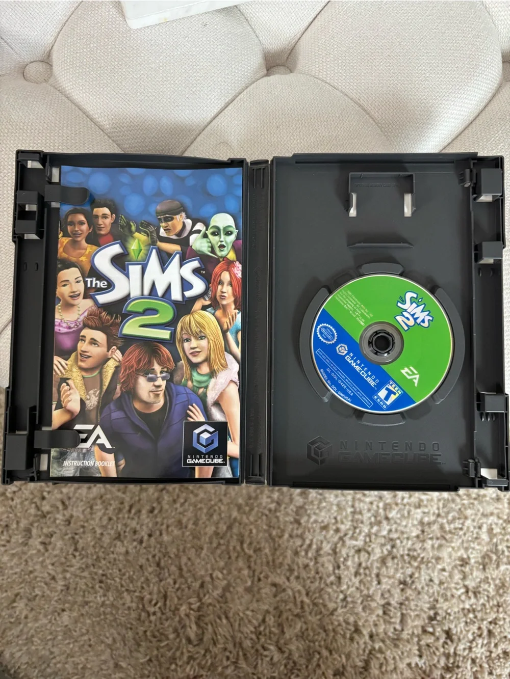 Nintendo GameCube The Sims 2 Complete CIB Tested w/ Manual EA